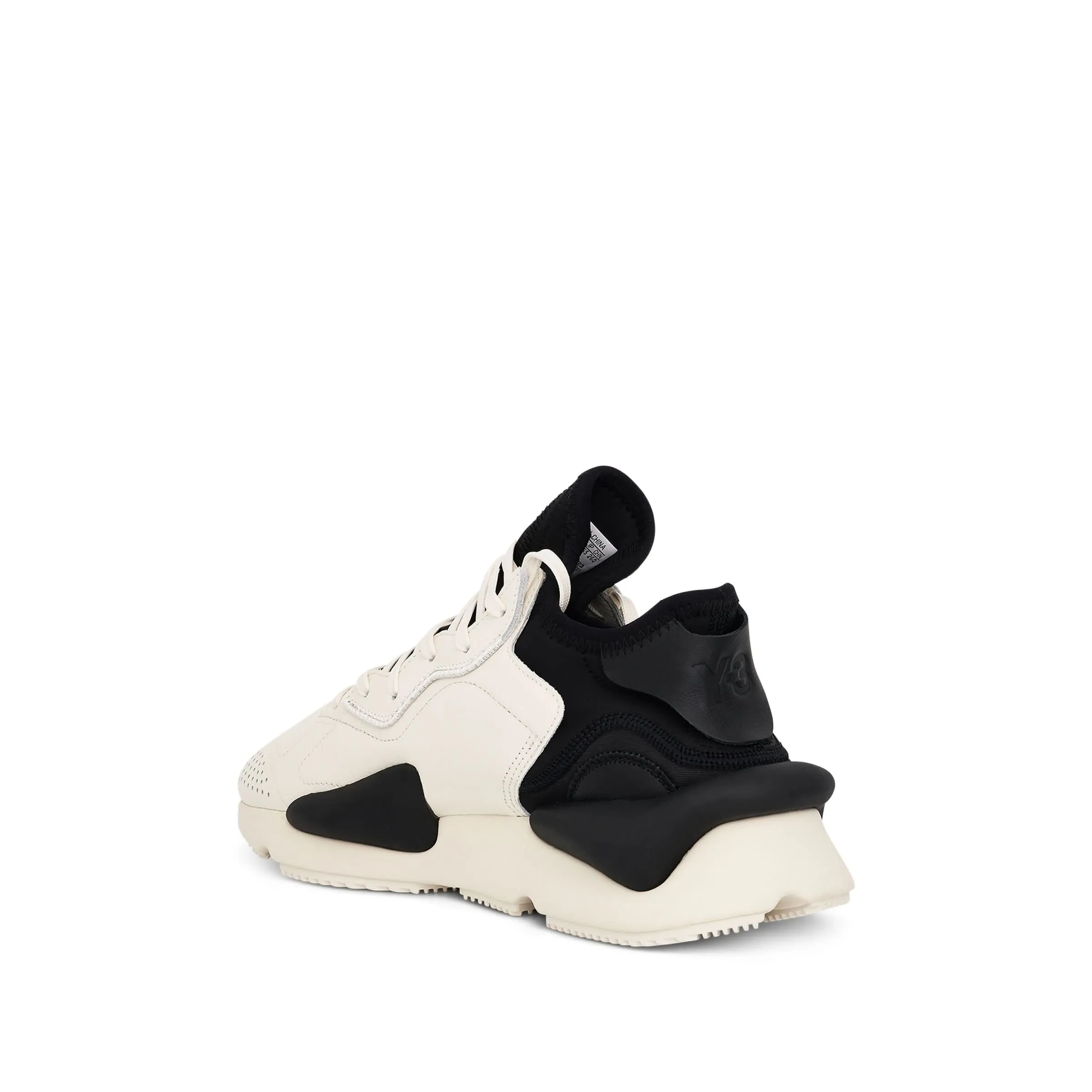 Kaiwa Sneaker in White/Black