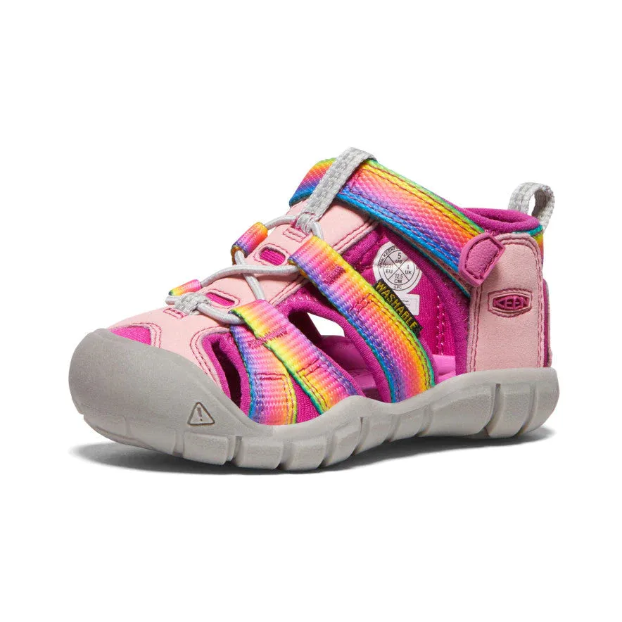 Keen Rainbow/Festival Fuchsia Seacamp II CNX Toddler Sandal