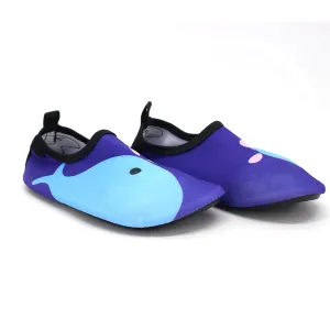 Kid's Girl Printed Water Shoes,Purple/Blue