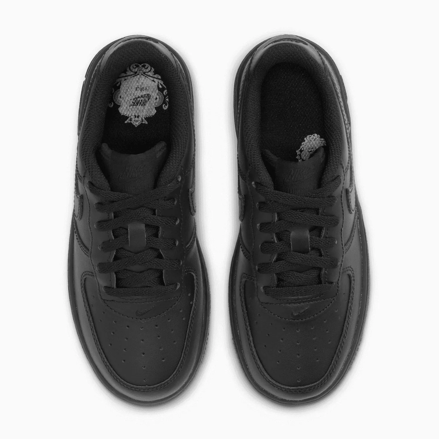 Kid's Nike Force 1 LE "Triple Black" Pre School