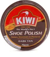 Kiwi Shoe Polish Dark Tan 50 ml