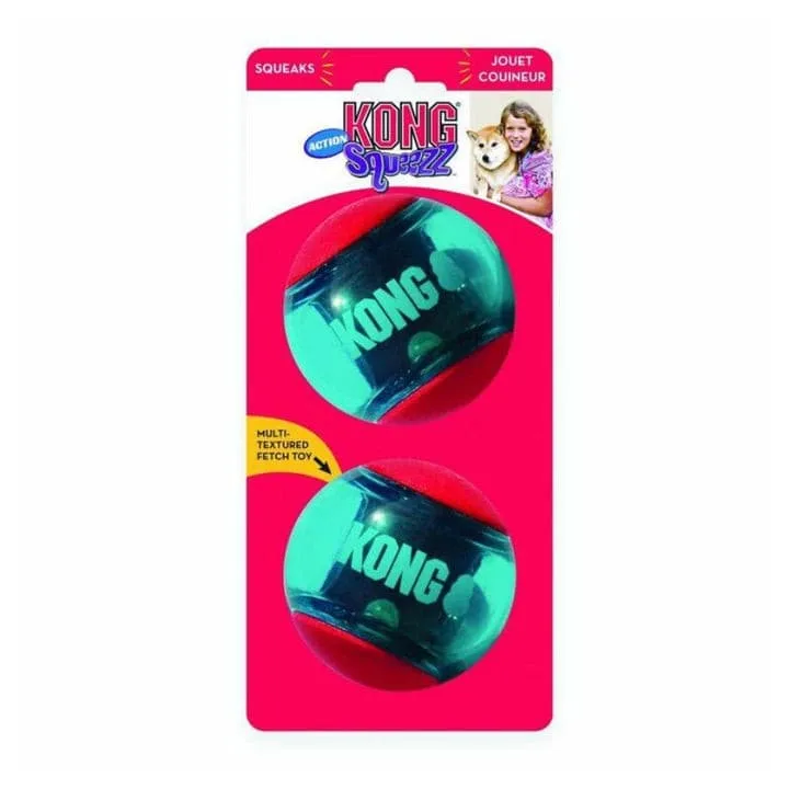 Kong Squeezz Action Ball Dog Toy