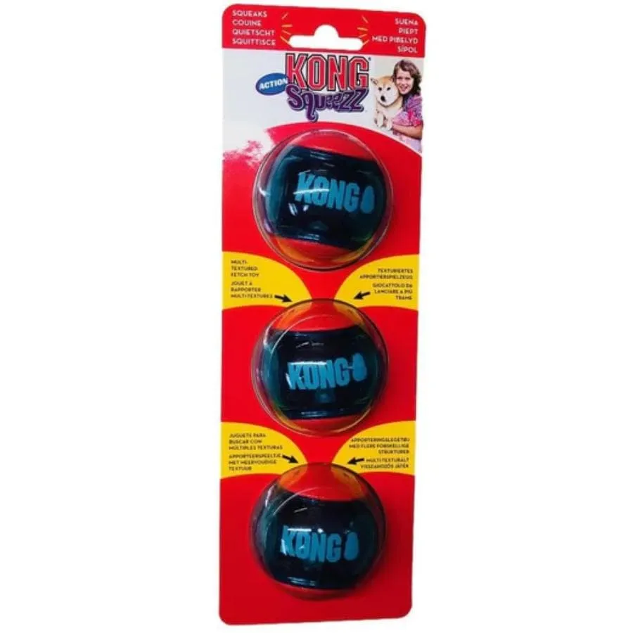 Kong Squeezz Action Ball Dog Toy