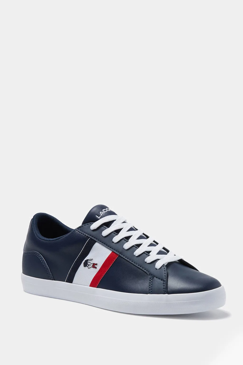 Lacoste - Lerond Tri22 Navy Men's Leather Sneaker