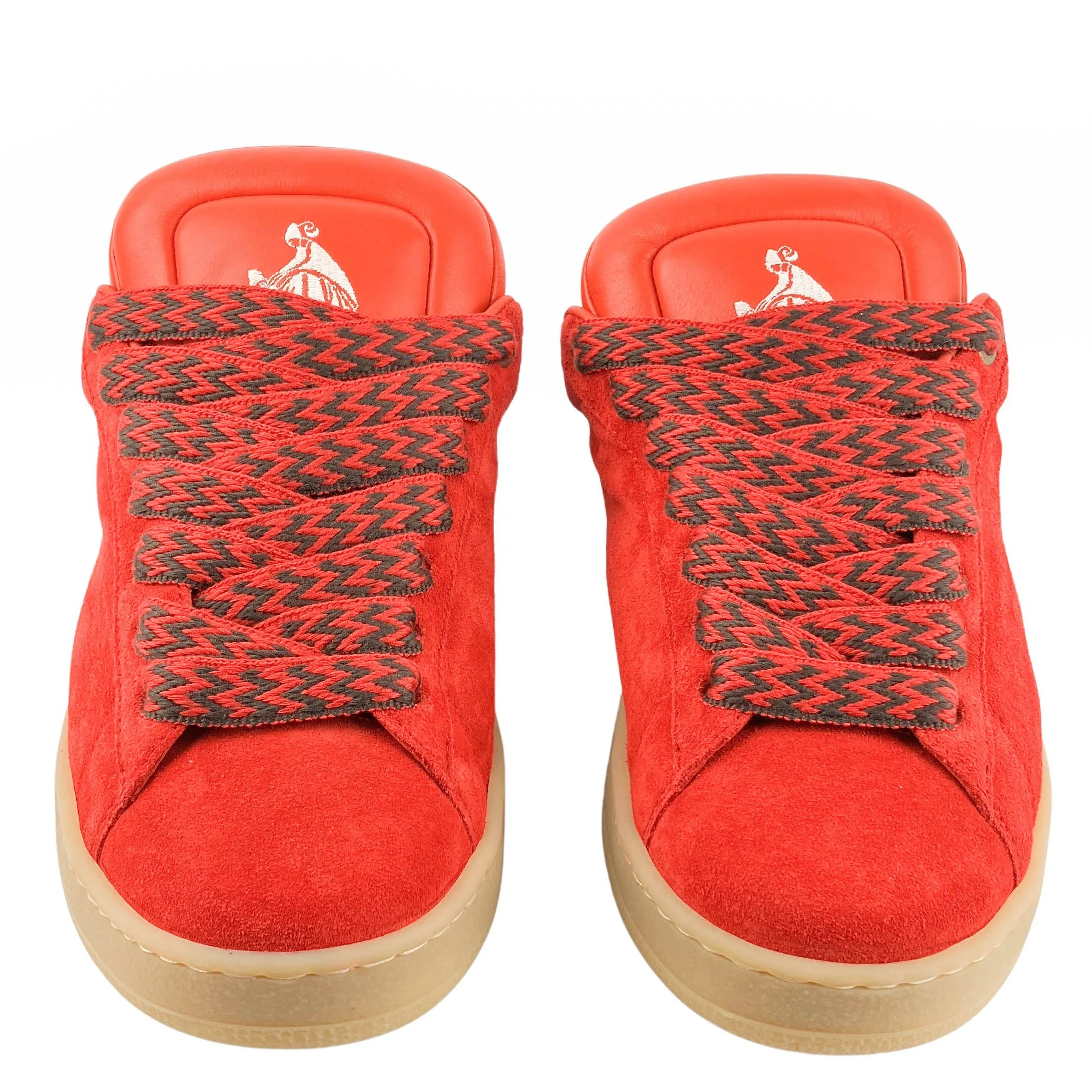 Lanvin Curb Sneakers in Red