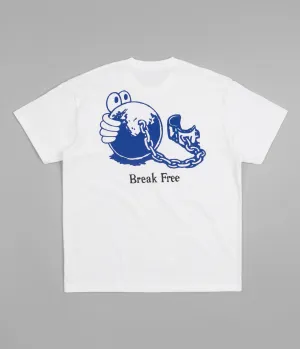 Last Resort AB Ball T-Shirt - White / Blue