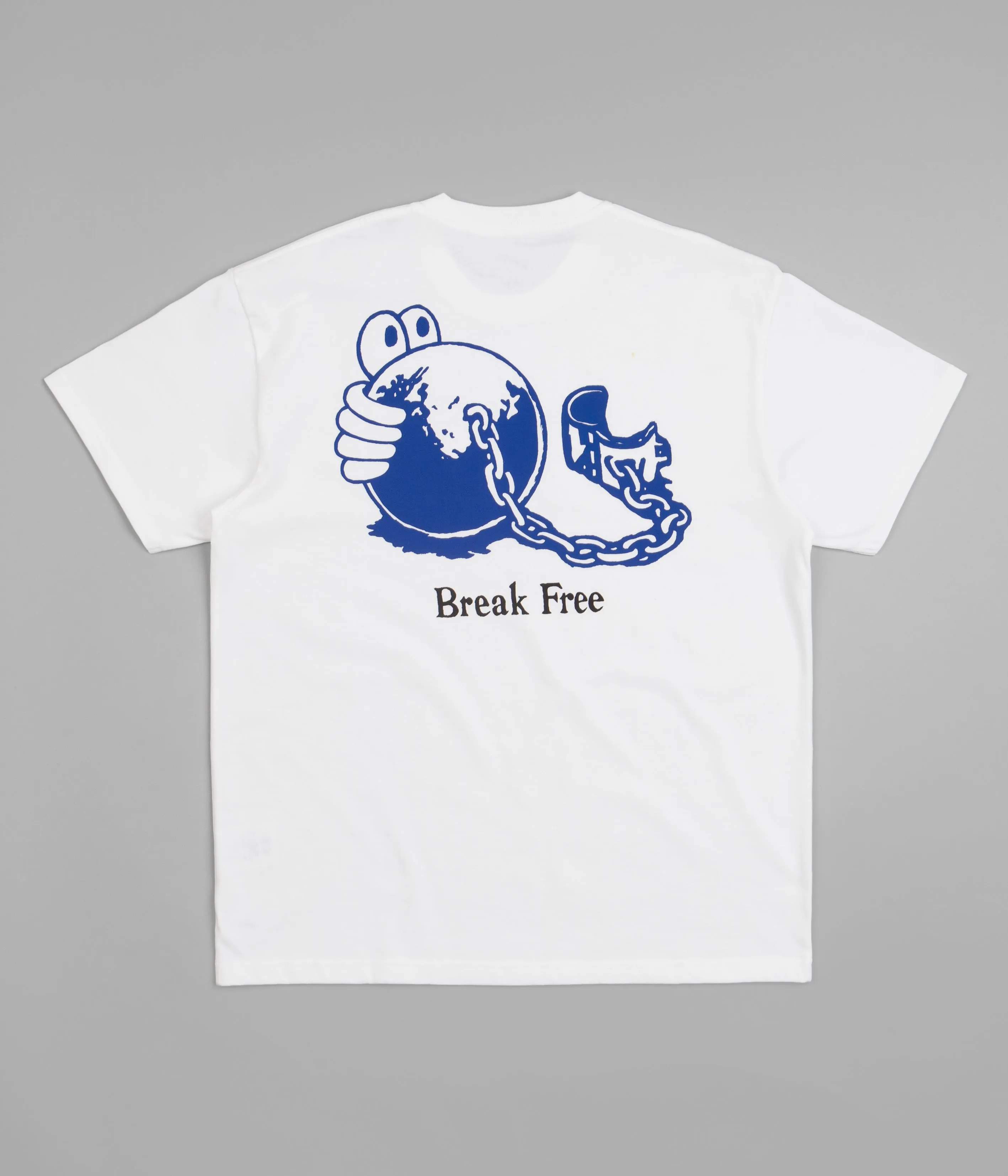 Last Resort AB Ball T-Shirt - White / Blue