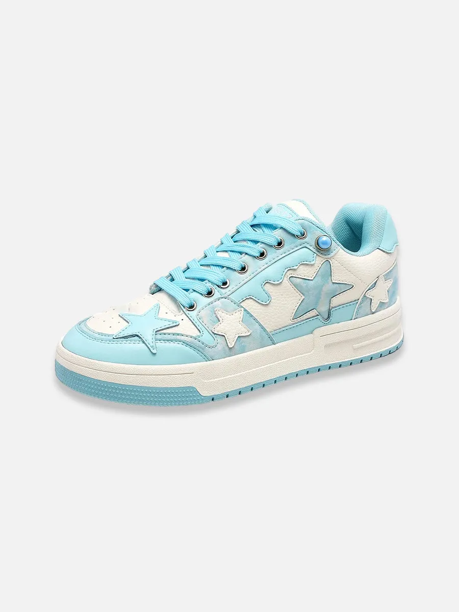 Light Blue Star Shoes