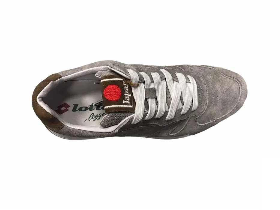 Lotto Leggenda scarpa sneakers da uomo Tokyo Shibuya SD 215075 H41 grigio