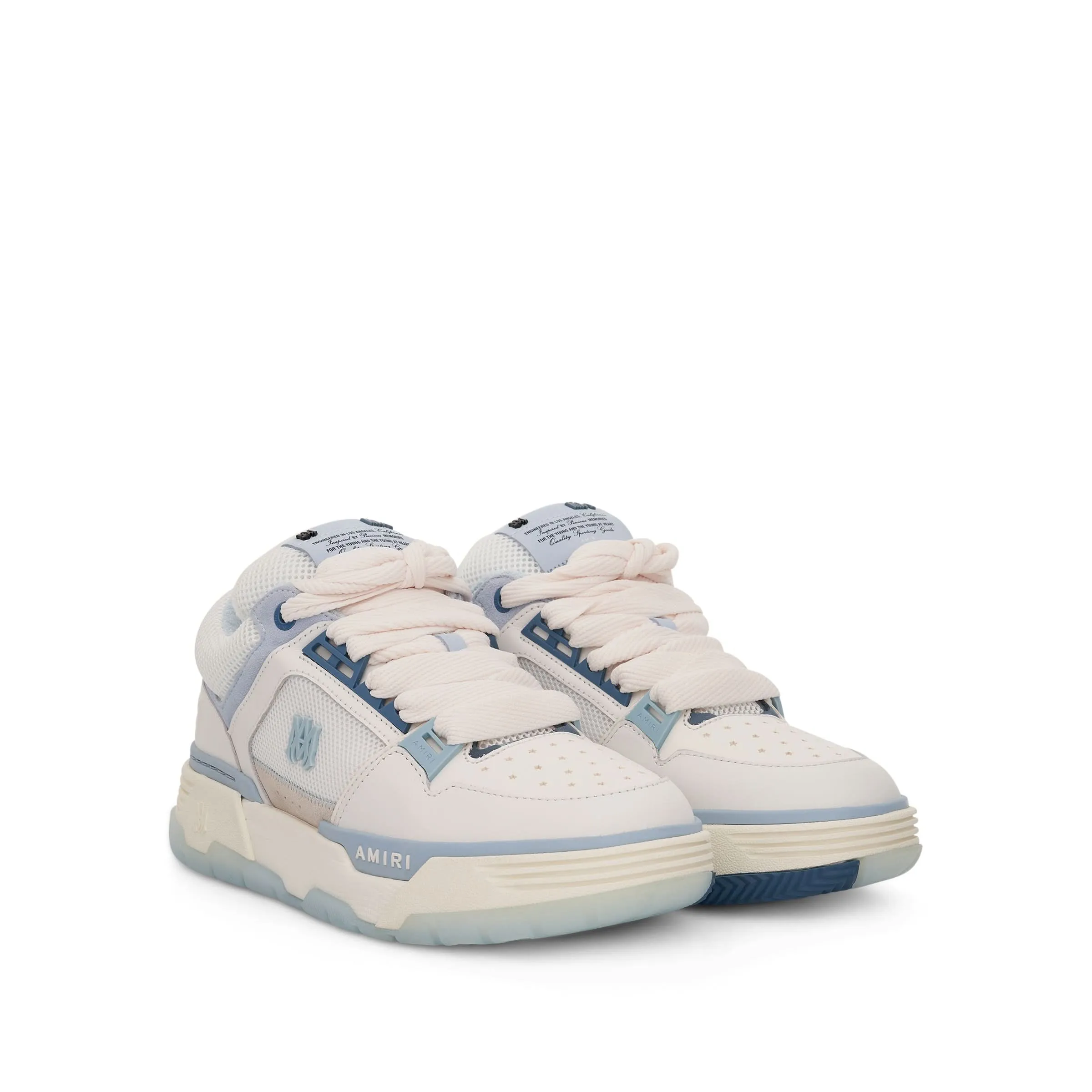 MA-1 Sneakers in White/Blue