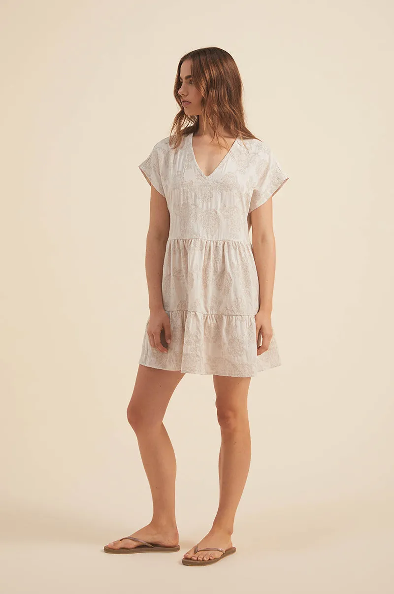 MAIA Dress - natural cotton blend