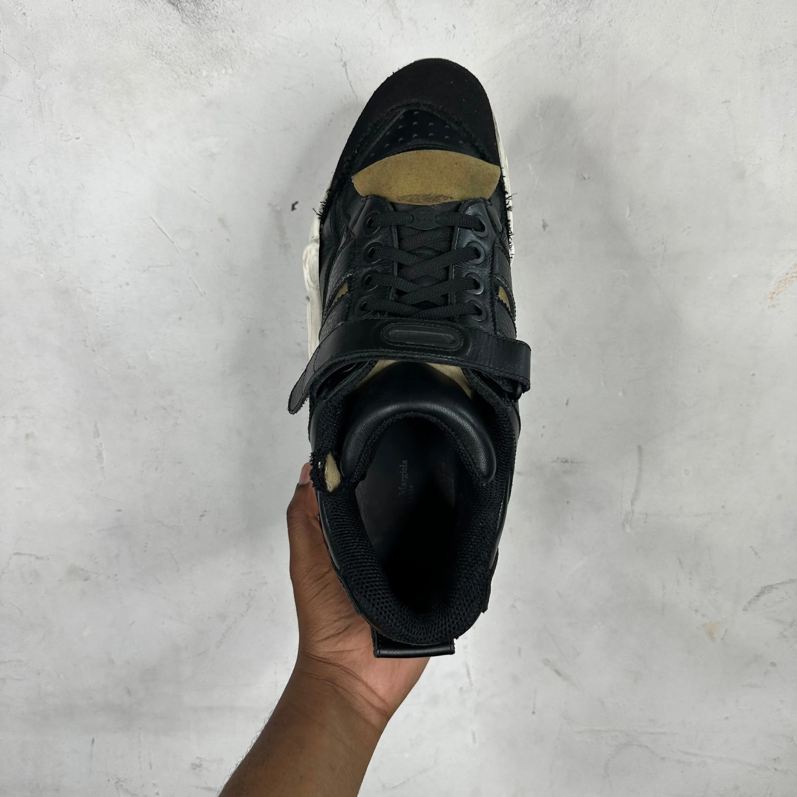 Maison Margiela Retro Fit Black Sneakers