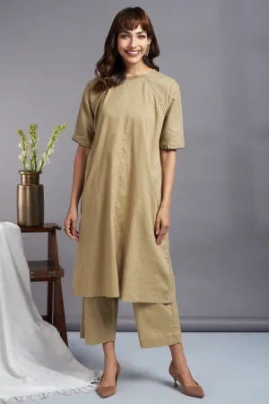 majestic sand dunes - drop shoulder modern tunic with pockets