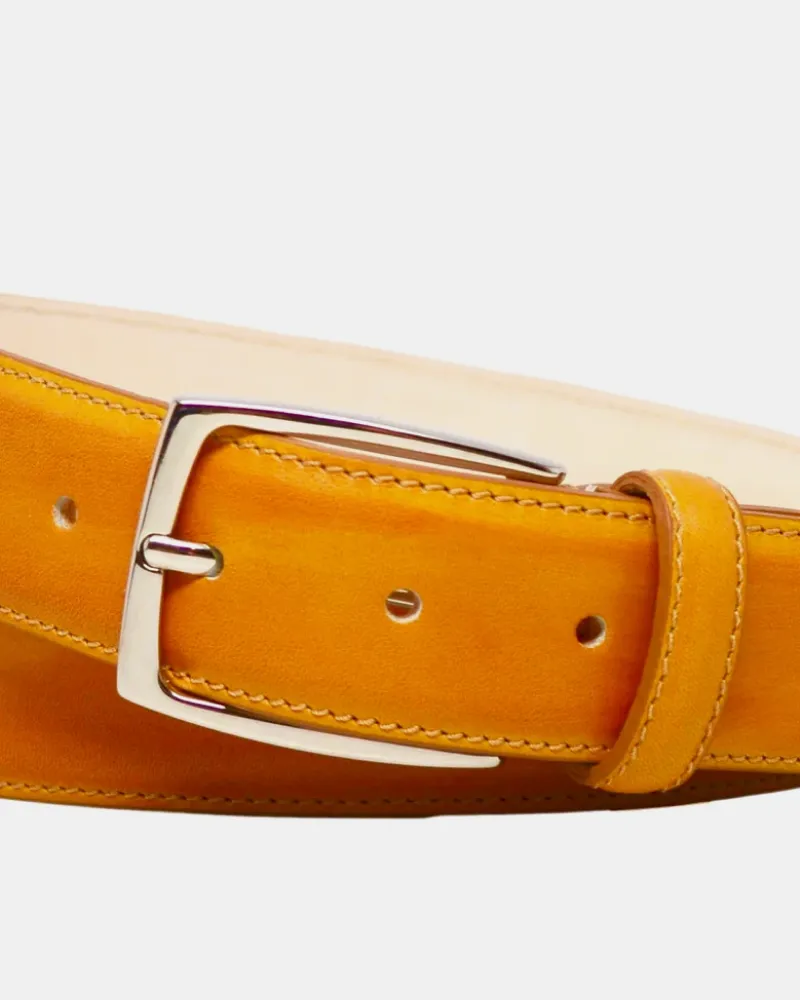 Matching Belt - Mustard Calf