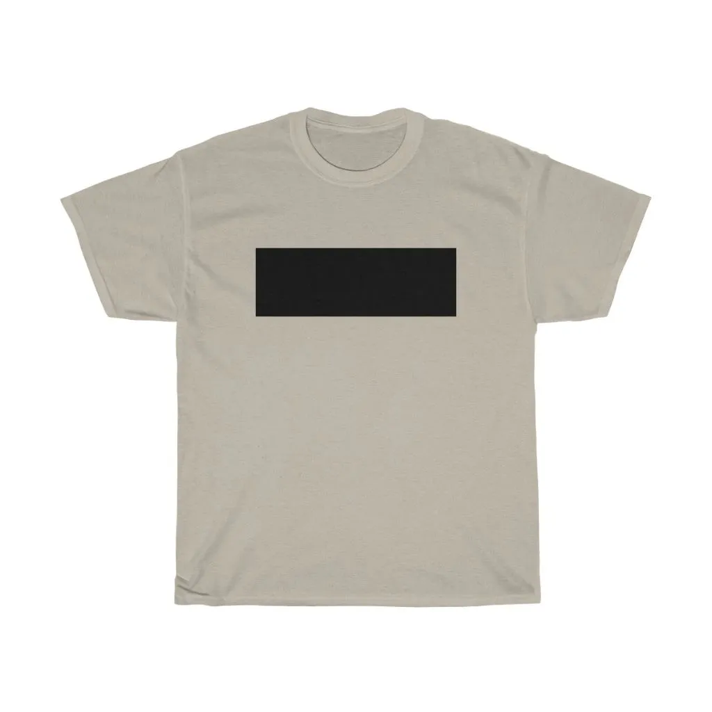 Mens Black Colorblock T-Shirt