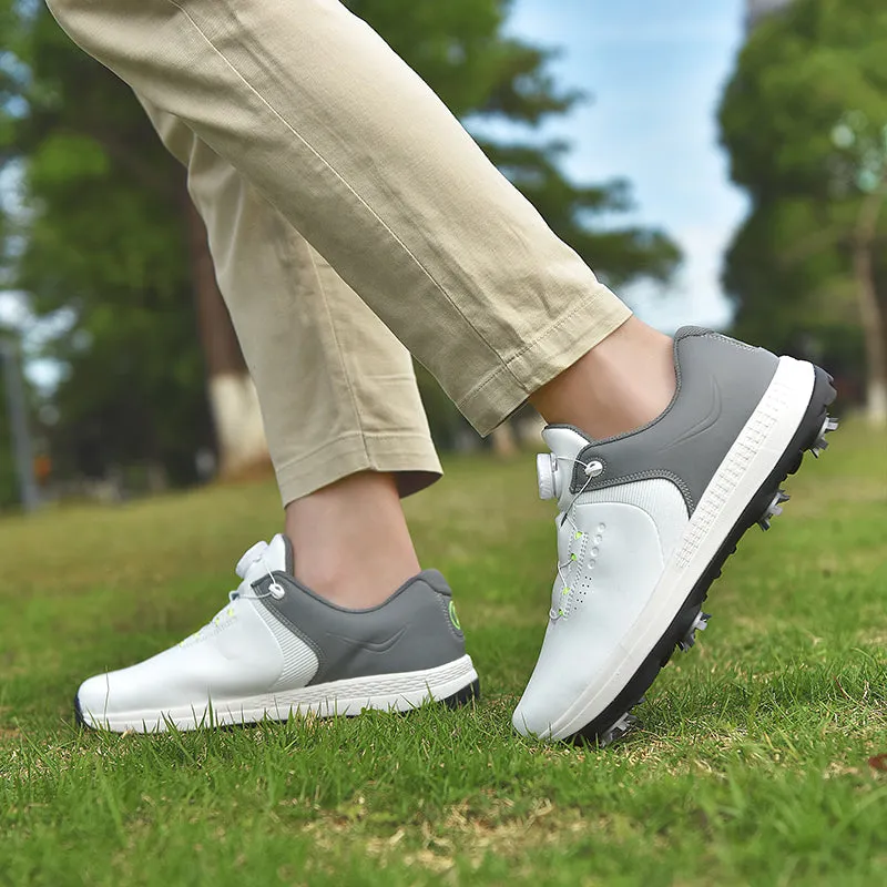 Men's Waterproof Golf Breathable Professional Anti-Slip Golf Walking Shoes | D530