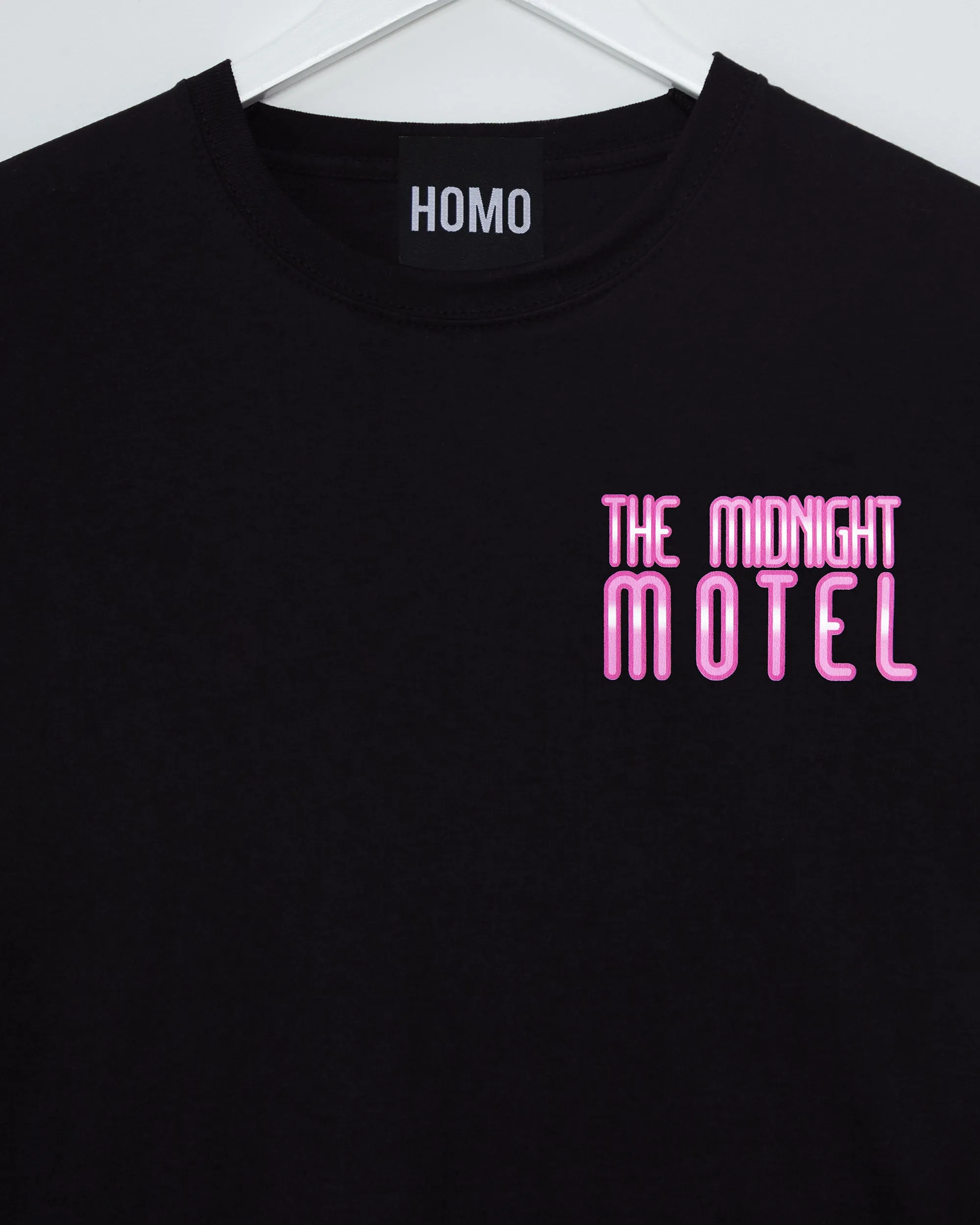 Midnight motel: Sean - black long sleeve tshirt