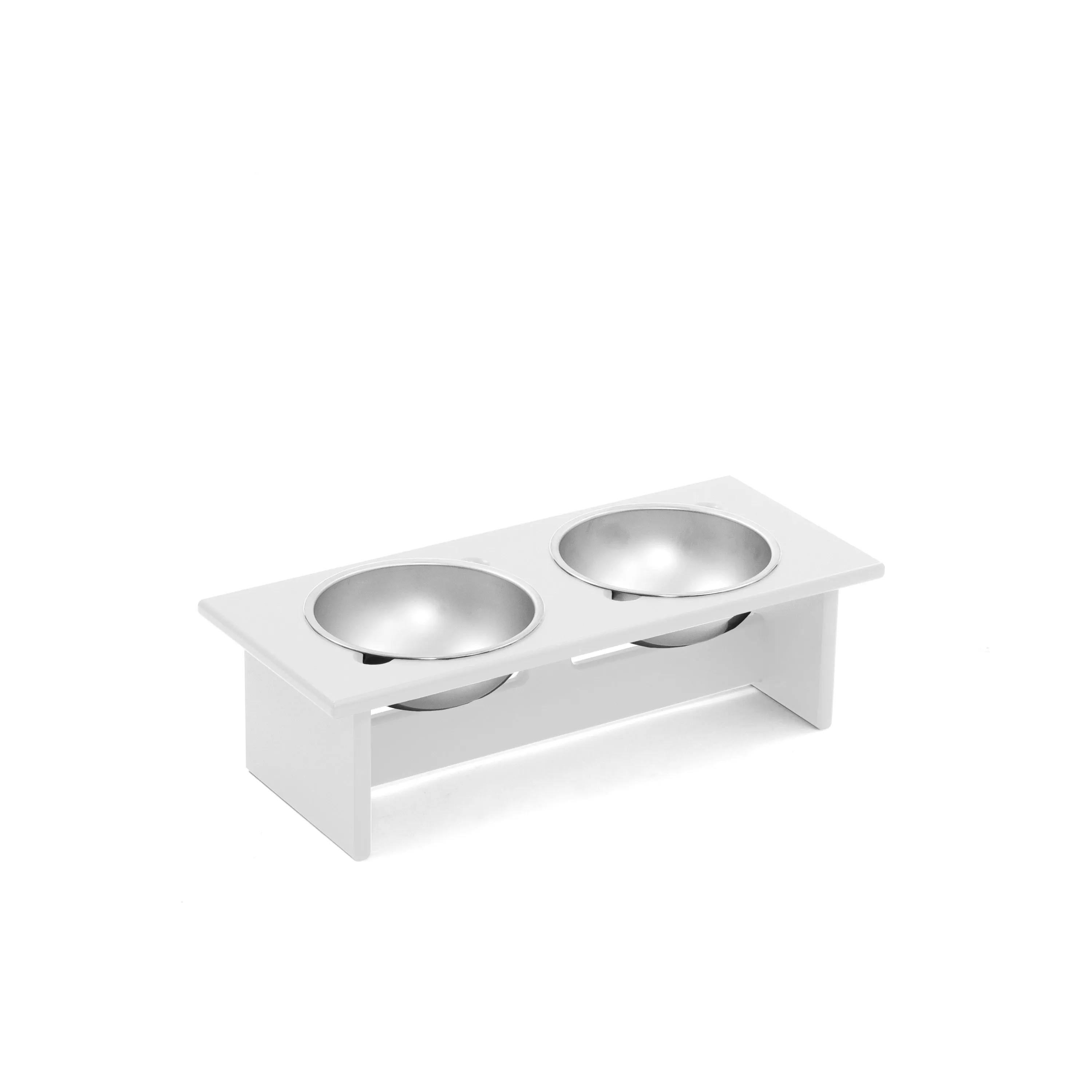 Minimalist Double Dog Bowl