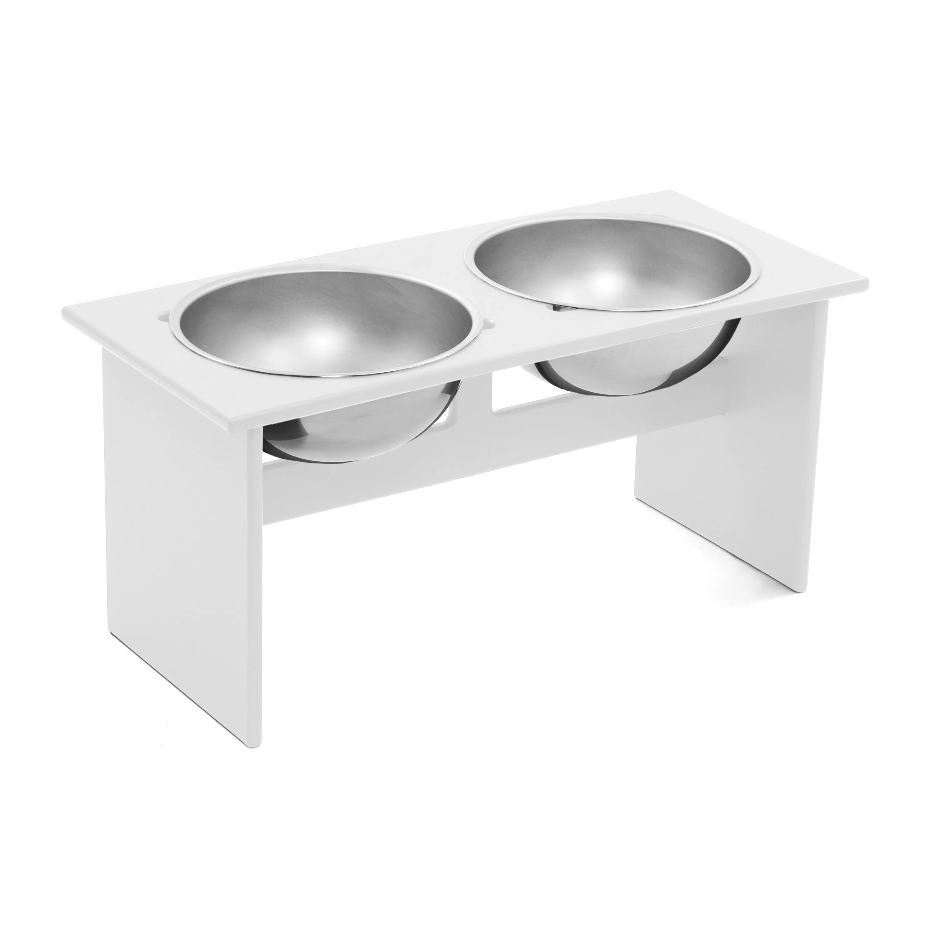 Minimalist Double Dog Bowl