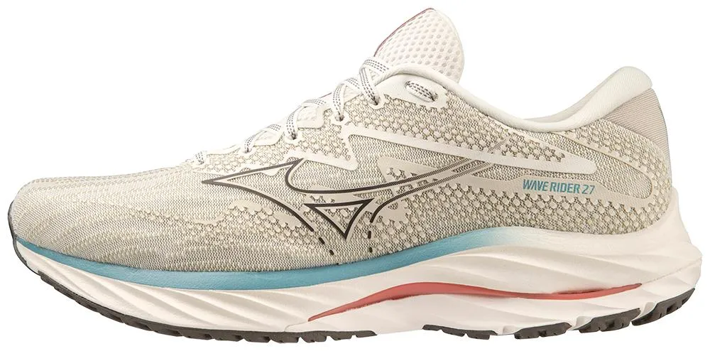 Mizuno | Wave Rider 27 | Men's | Snow White/Granite Grey