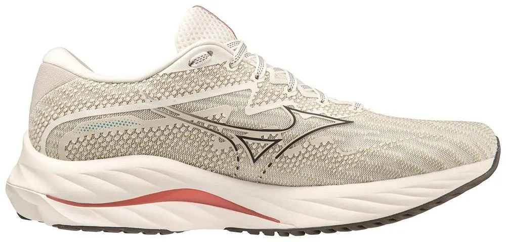 Mizuno | Wave Rider 27 | Men's | Snow White/Granite Grey