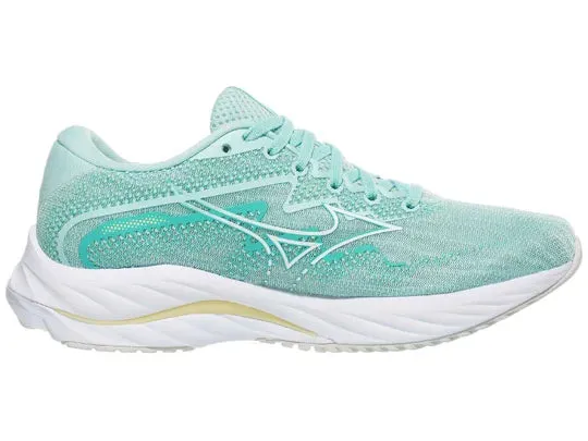 Mizuno | Wave Rider 27 | Women's | Eggshell Blue/White