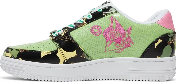 Mo Wax x Unkle x Bapesta Low M2 Original Headz sneakers, green