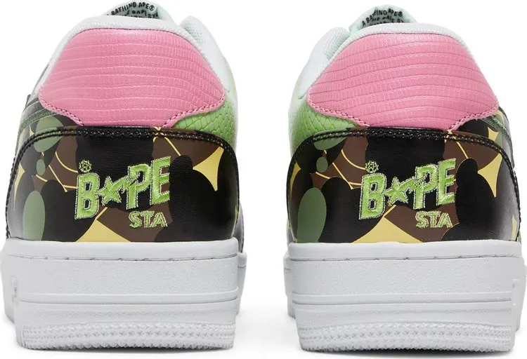 Mo Wax x Unkle x Bapesta Low M2 Original Headz sneakers, green