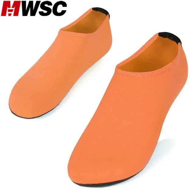 MWSC Large Size 2017 Summer New Women's Soft Aqua Slippers Female Light Beach Water Shoes Sandalias