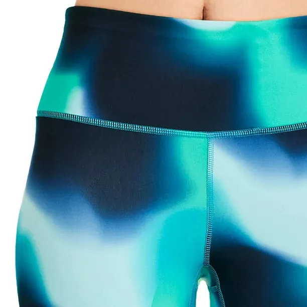 New Athletic Works Women's Mid-Rise Legging in Turquoise/Navy, Sz S!