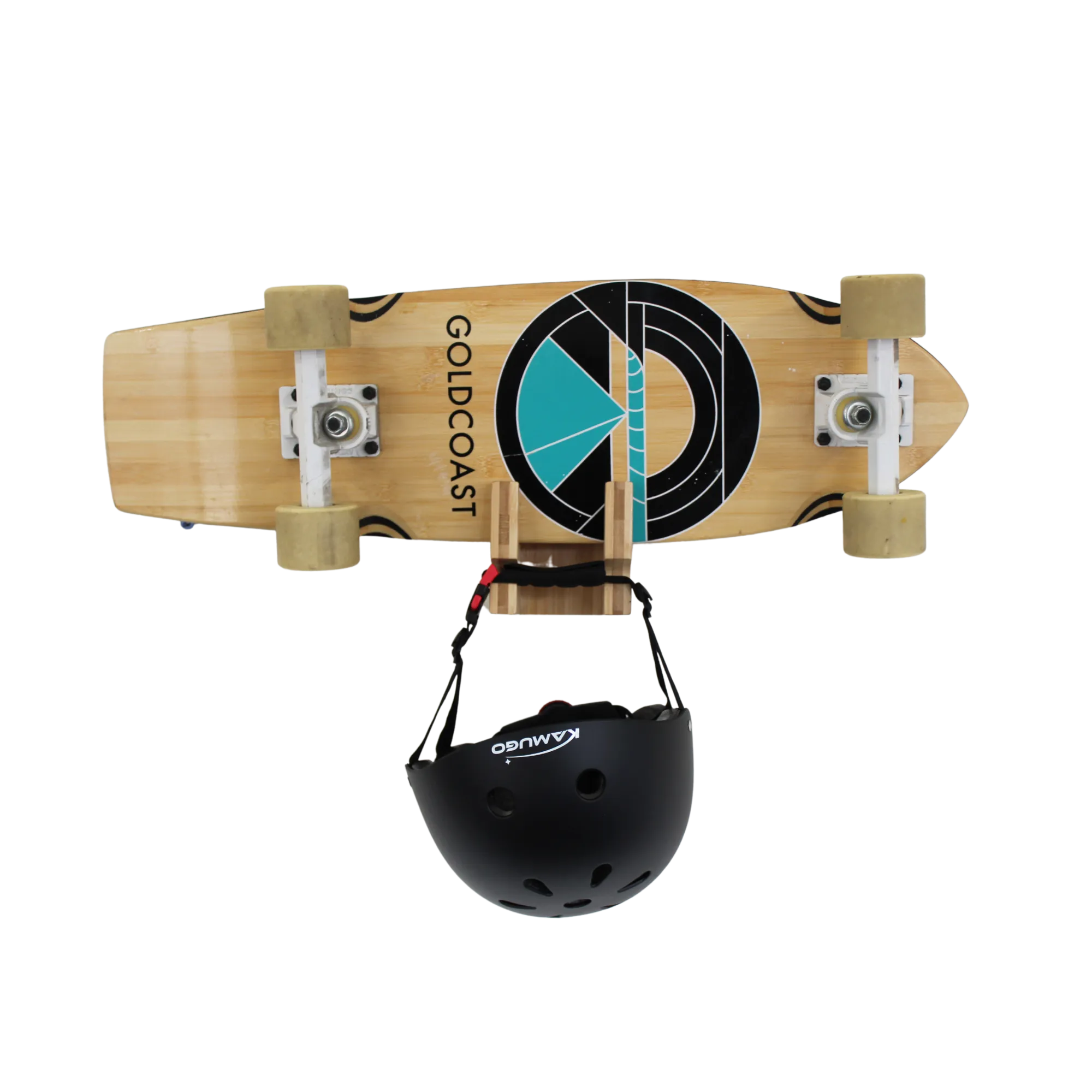 NEW! Bamboo Skate & Snowboard Wall Rack