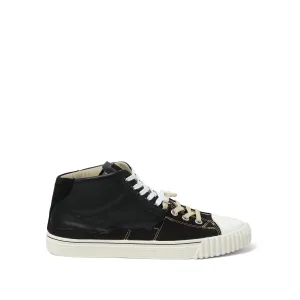 New Evolution Mid Top Sneaker in Black