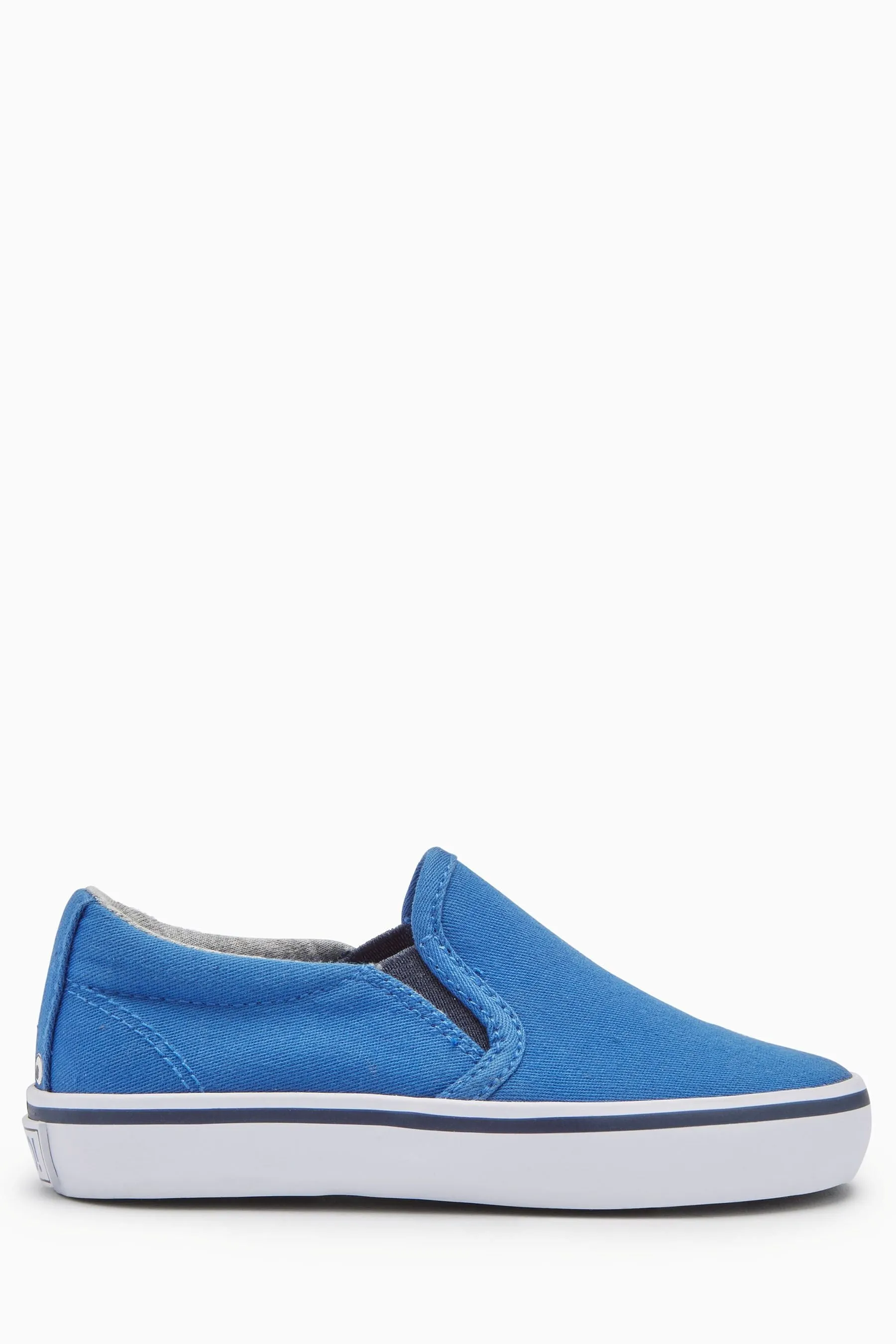 Next Younger Boys Cobalt Skate Slip-Ons