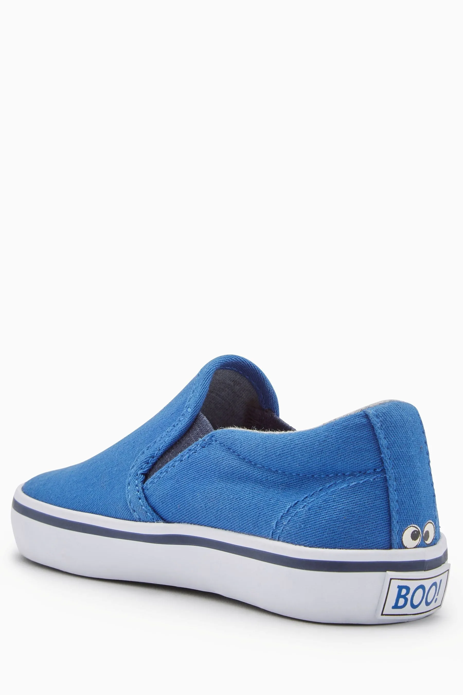 Next Younger Boys Cobalt Skate Slip-Ons