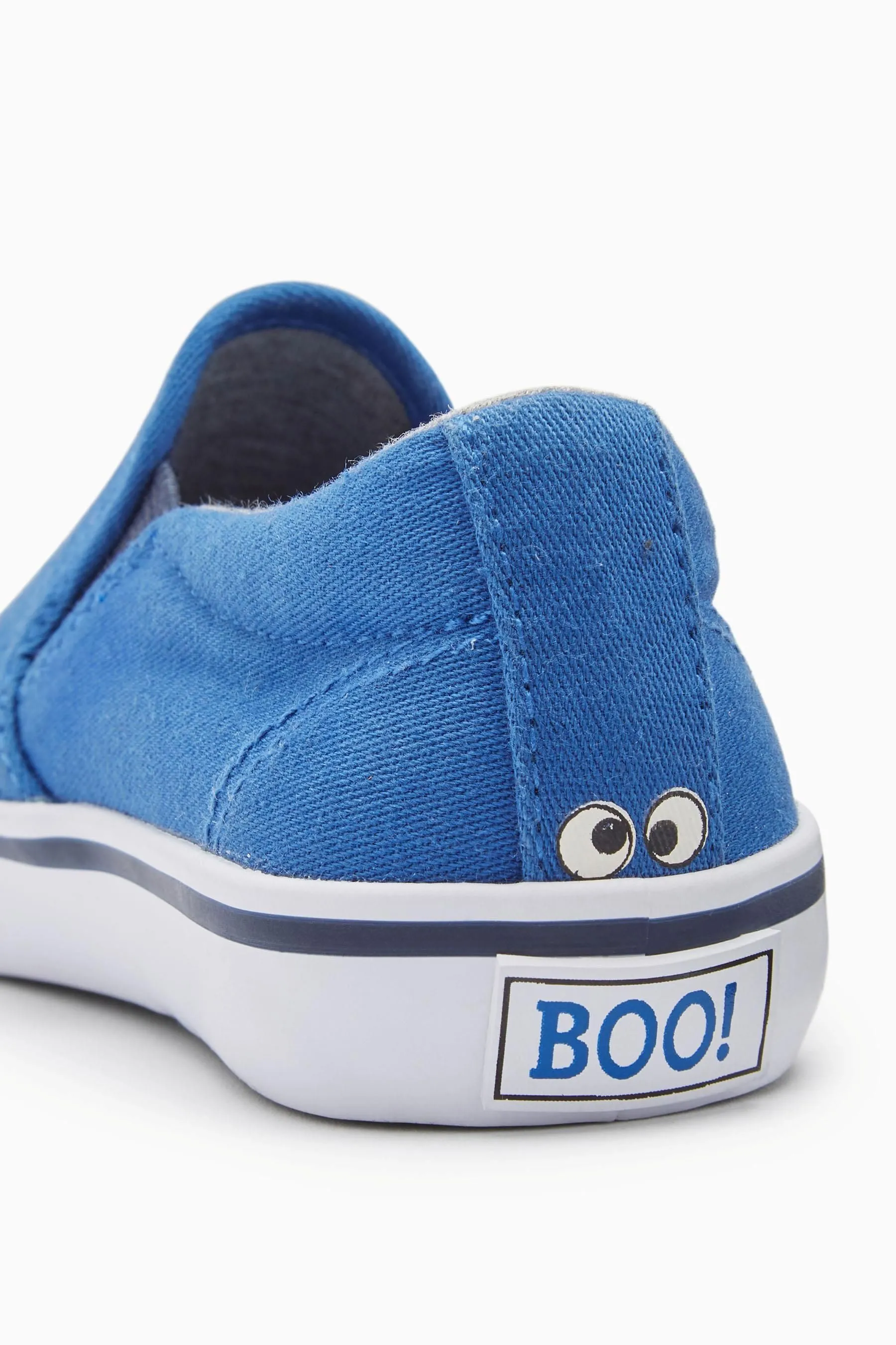 Next Younger Boys Cobalt Skate Slip-Ons