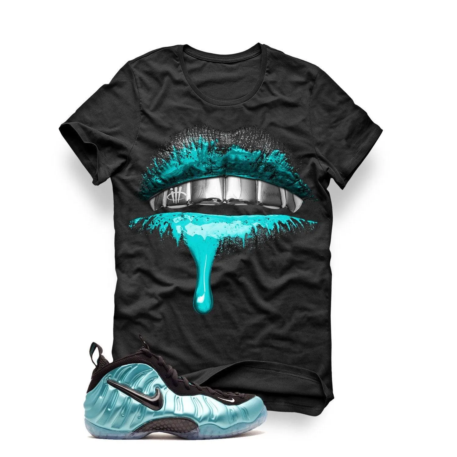 Nike Air Foamposite Pro Island Green Black T (Lips)