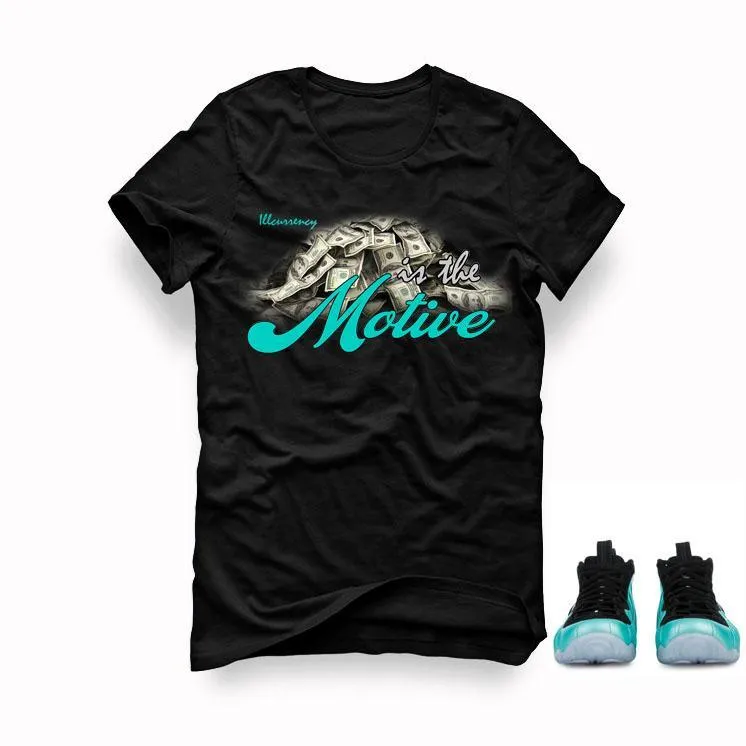 Nike Air Foamposite Pro Island Green Black T (Money is the motive)