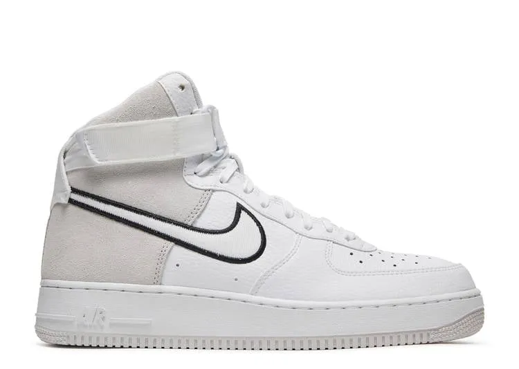 Nike AIR FORCE 1 HIGH 'WHITE VAST GRAY' sneakers, white