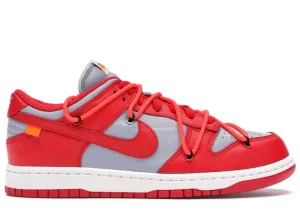 Nike Dunk Low Off-White University Red