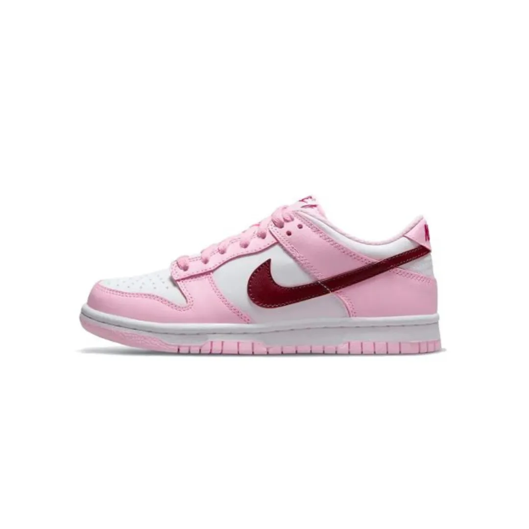 Nike Dunk Low Pink Foam Red White (GS)