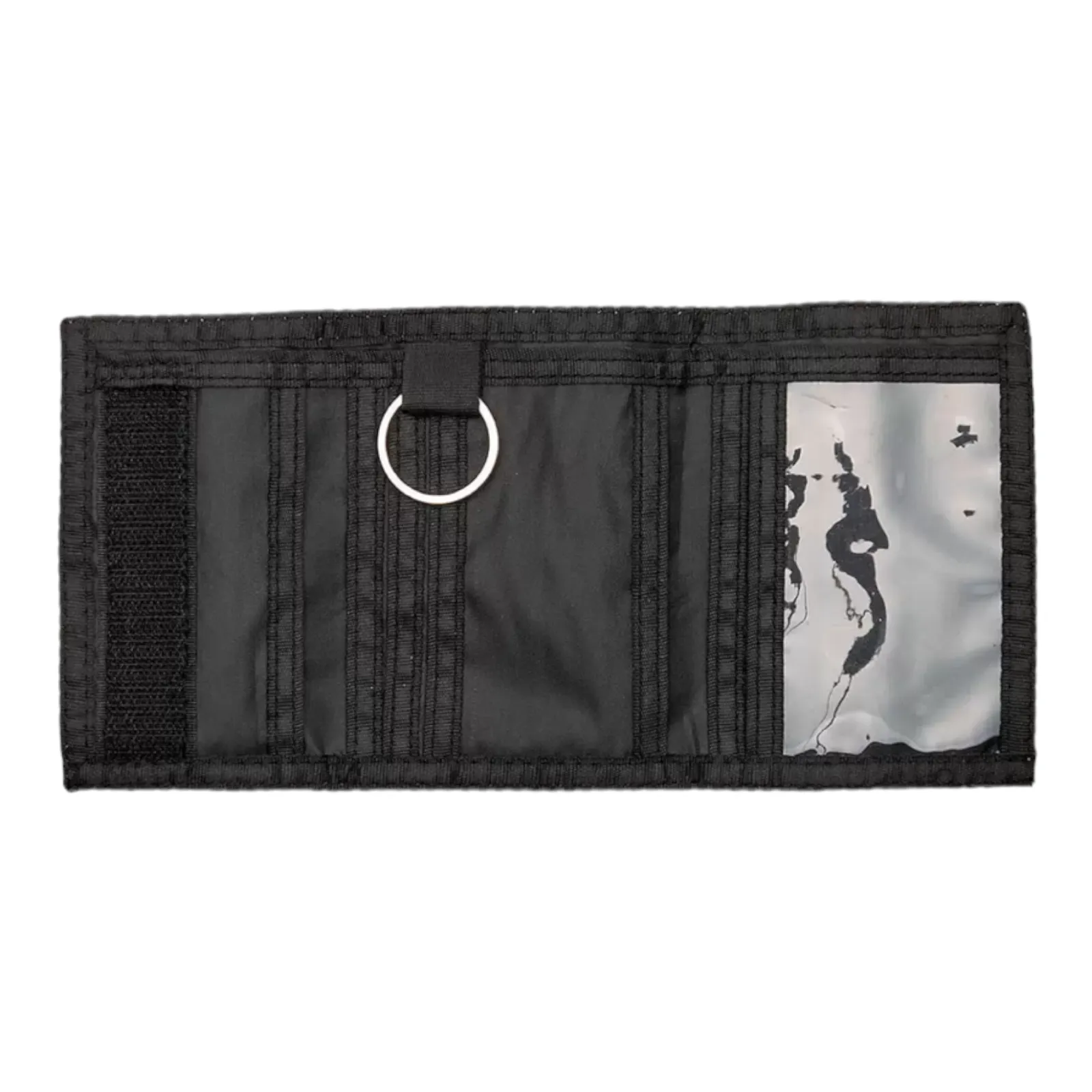 Obey Obey Bold Logo Trifold Black Wallet