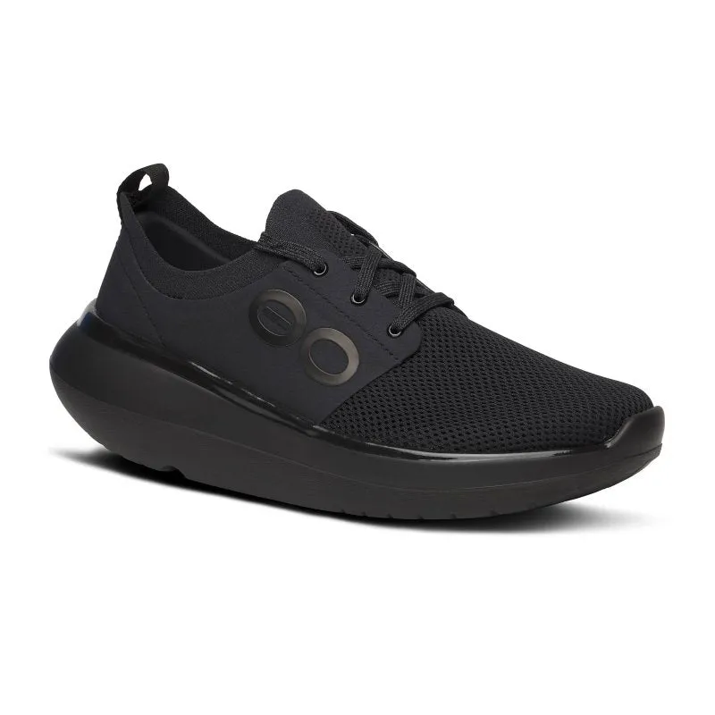 OOFOS Men's OOmy Stride - All Black