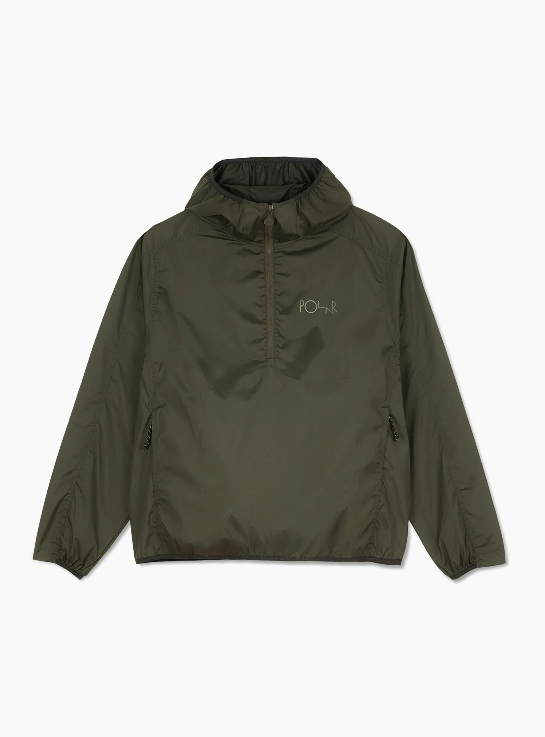 Packable Anorak Jacket Dirty Black