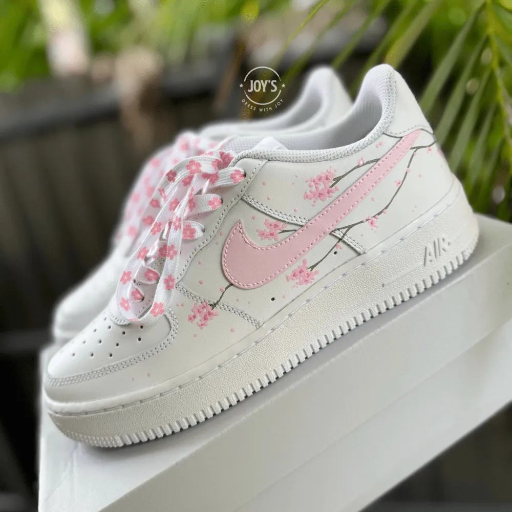 Pink Cherry Blossom Custom Air Force 1