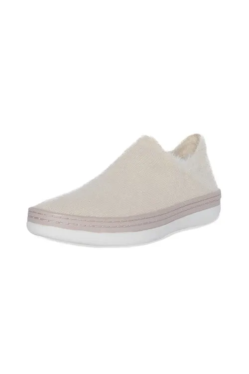 Plush Mohair Stretch Slip On Sneaker