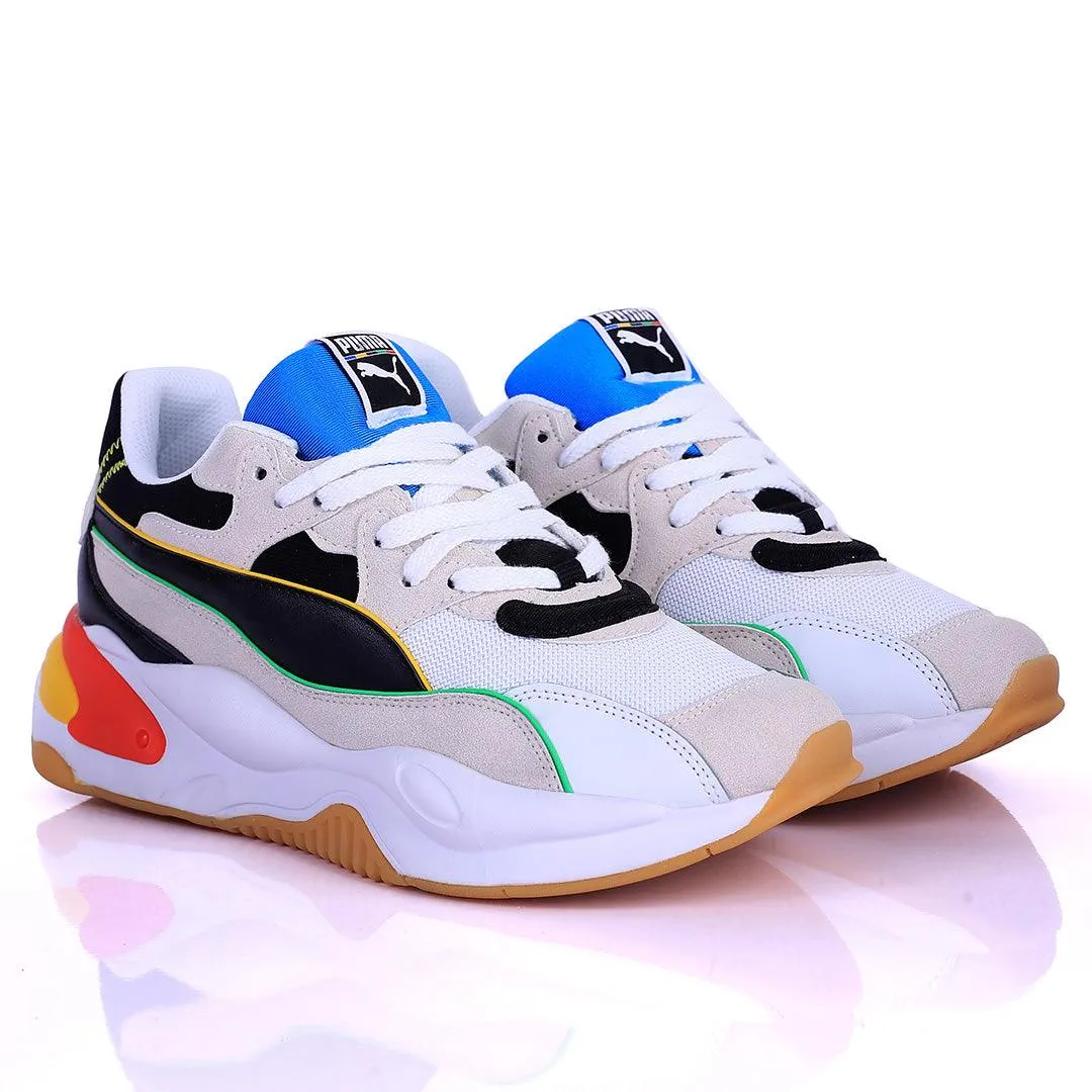 PM Future Rider Multi Coloured  Lace Up Sneaker