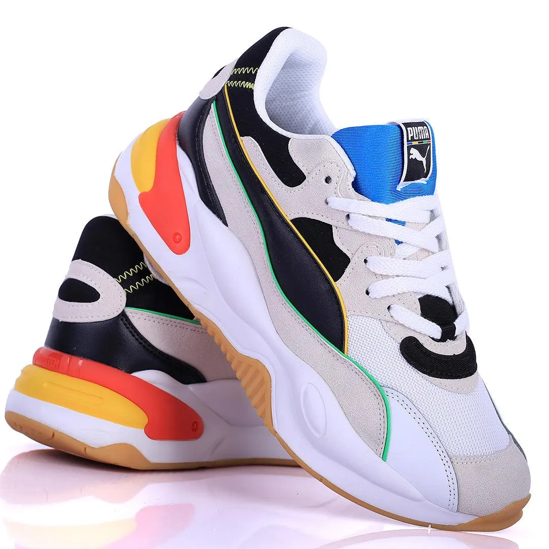 PM Future Rider Multi Coloured  Lace Up Sneaker