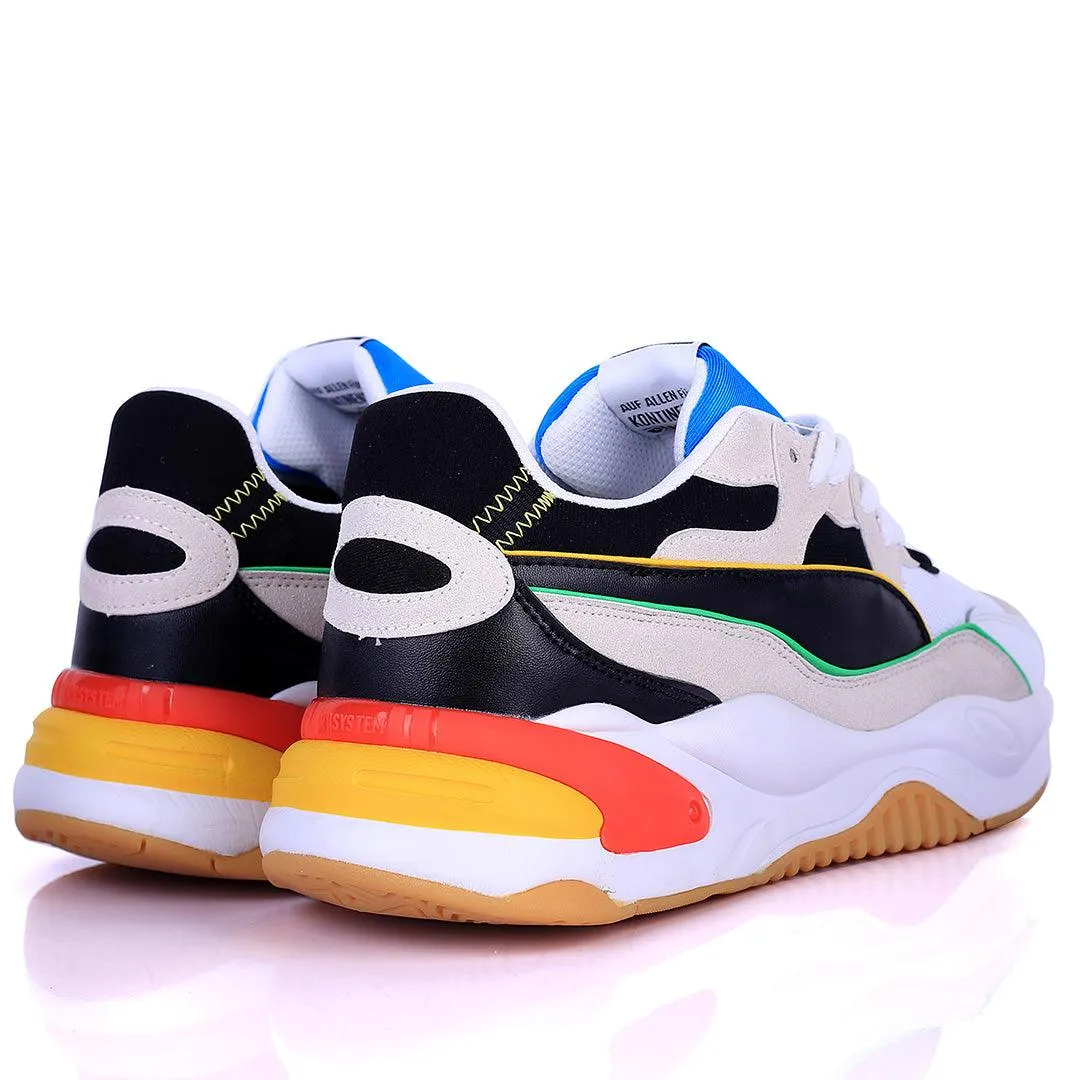 PM Future Rider Multi Coloured  Lace Up Sneaker