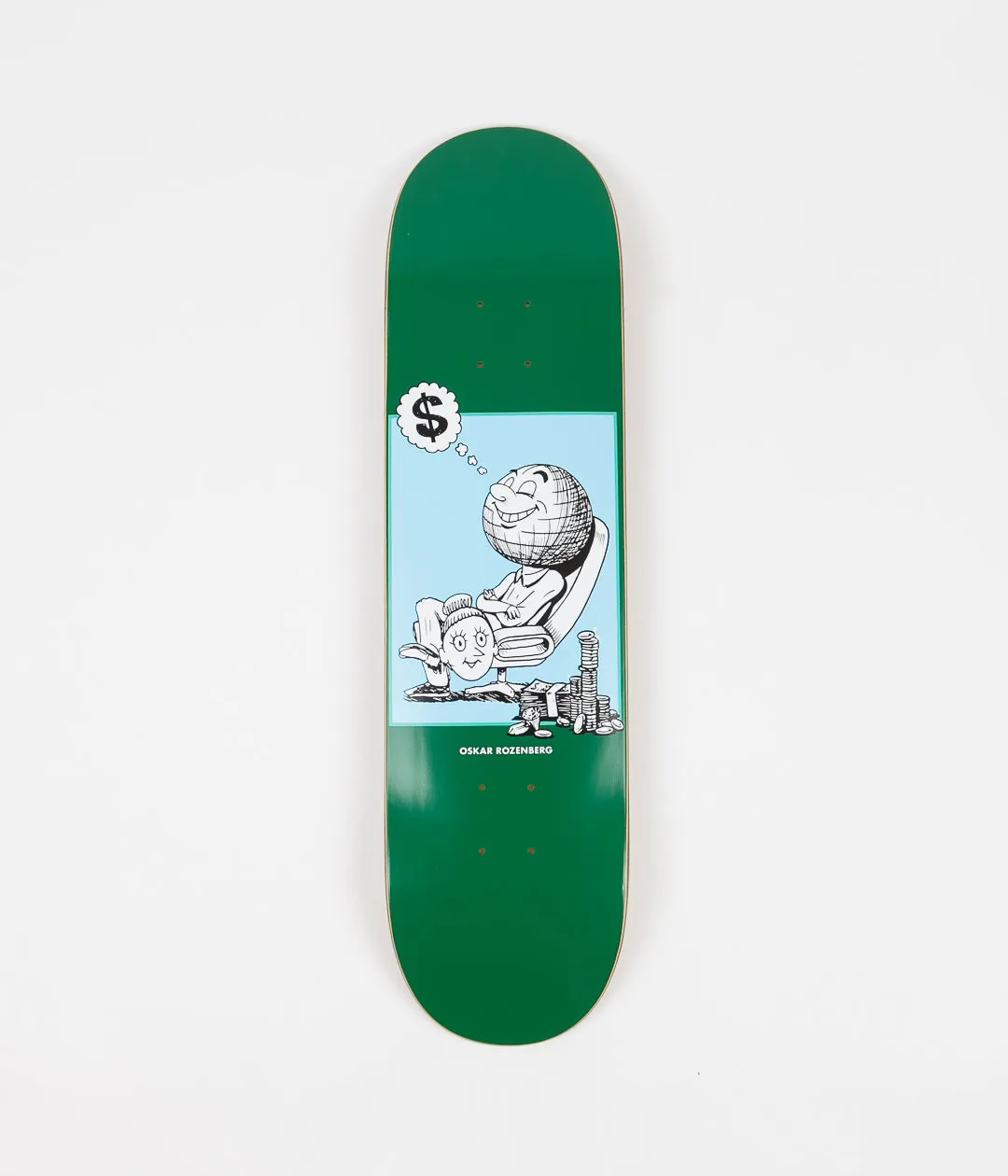 Polar Oskar Rozenberg Profit Deck - Green - 8.25"