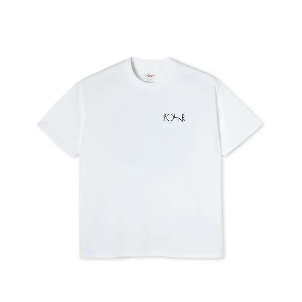 Polar Skate Co Balloon Fill Logo T-Shirt - White